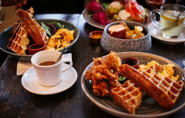 brunch spread
